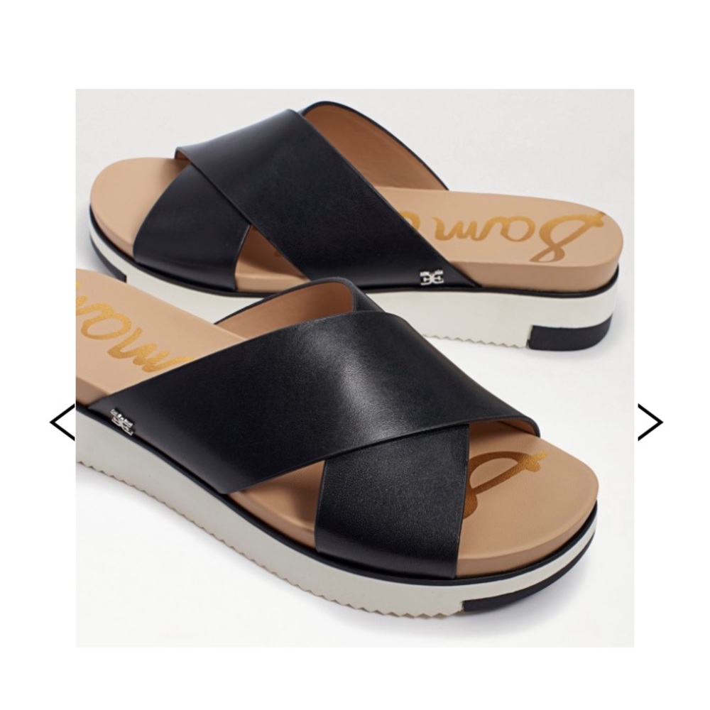 Black Audrea slides by Sam Edelman